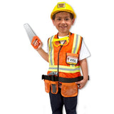 Melissa & Doug Kids Costume, Construction Worker Dress Up Set