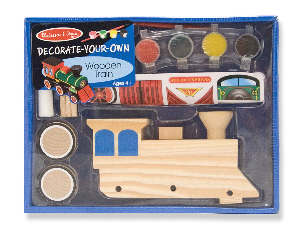 Melissa & Doug Wooden Train - DYO