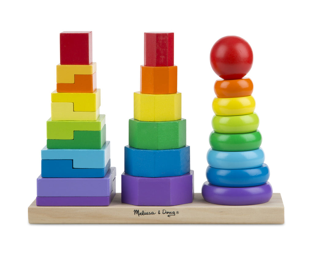 Melissa & Doug Geometric Stacker