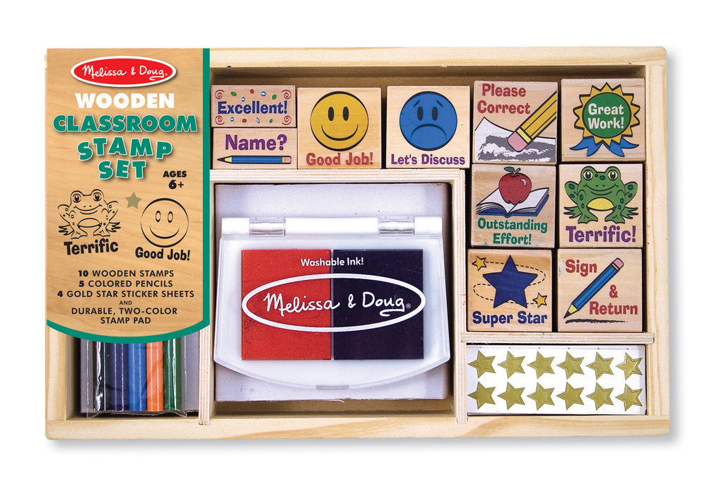 Melissa & Doug Classroom Stamp Set 2400