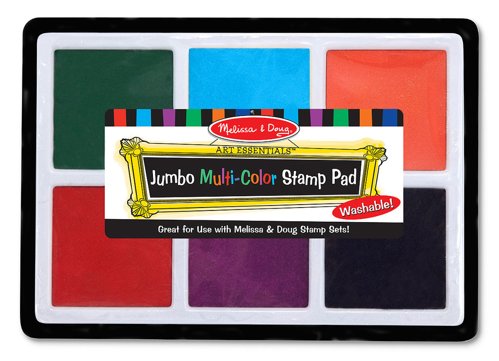 Melissa & Doug Jumbo Multi-Color Stamp Pad 2419