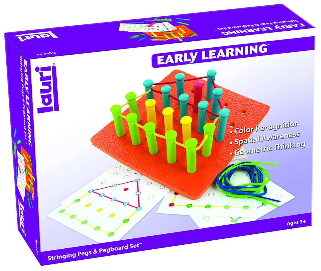 Lauri@ Educational Stringing Pegs & Pegboard Set 2419