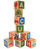 Melissa and Doug Kids' Abc/123 Wooden Blocks