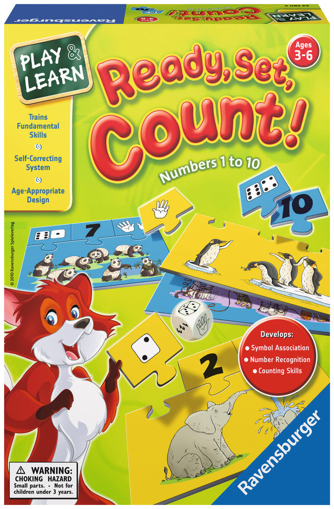 Ravensburger Play & Learn - Ready, Set, Count! 24380