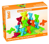 Lauri® Tall-Stacker™ Mighty Monkey® Pegs & Pegboard Set 2452