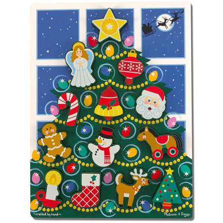 Melissa & Doug Holiday Tree Chunky Puzzle