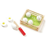 Melissa & Doug Slice & Sort Wooden Eggs