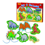 Lauri® Dot-2-Dot Lacing™ Dinosaurs 2533