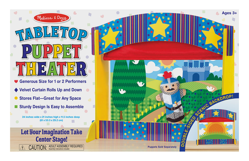 Melissa Doug Tabletop Puppet Theater 2536
