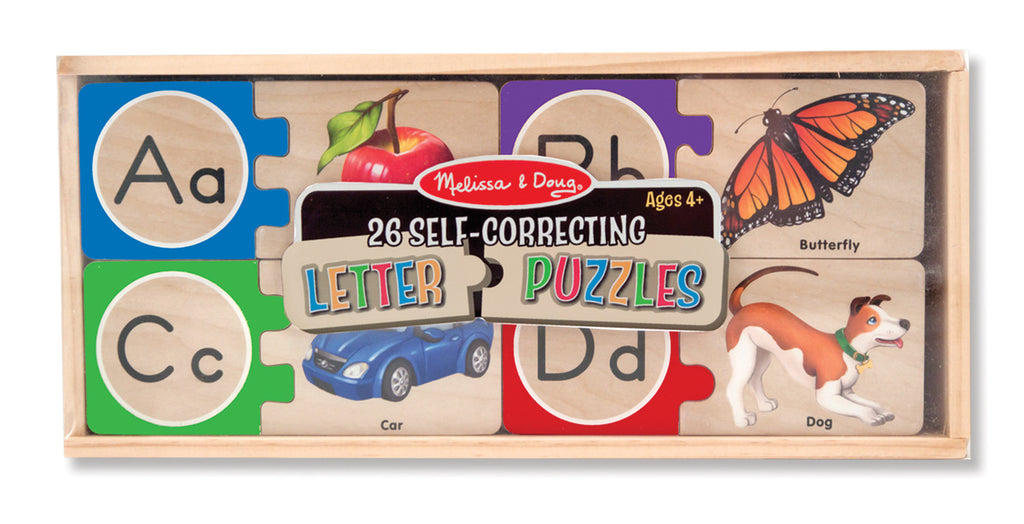 Melissa & Doug Letter Puzzles 2541