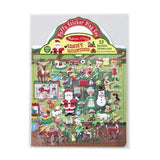 Melissa & Doug Puffy Sticker Activity Book: Santa's Workshop - 52 Reusable Stickers