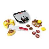 Melissa and Doug Kids' Wooden Flip & Serve Toy Pancake Set