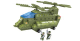 Brictek Army Double Rotor Helicopter 25708