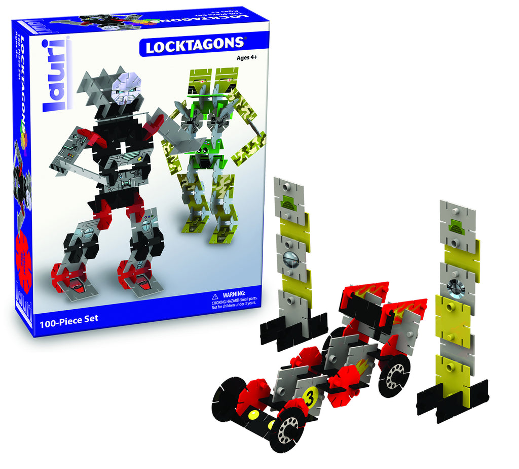 Lauri® Locktagons 100-Piece Set 2607