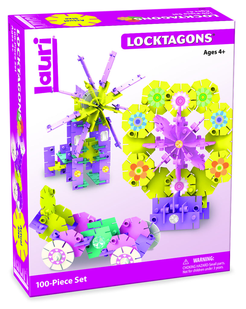 Lauri® Locktagons - Girl 100-Piece Set  2608