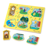 Melissa & Doug Nursery Rhymes 1 - Sound Puzzle 6pc