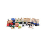 Toddler Melissa & Doug Wooden Farm Train