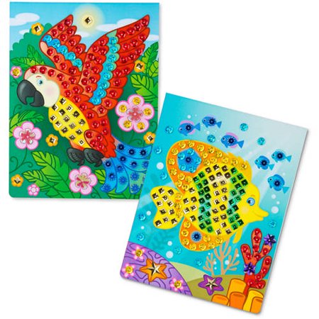 Melissa & Doug On-the-Go Crafts, Sequin Art, Animals