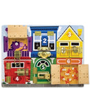 Melissa & Doug Latches Board & Pounding Bench Bundle