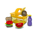 Melissa & Doug Deluxe Picnic Basket Fill and Spill Soft Baby Toy