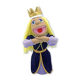 Melissa & Doug Royal Princess Puppet With Detachable Wooden Rod for Animated Gestures