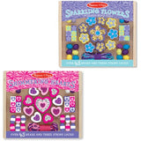 Melissa & Doug Flowers & Hearts Small Bead Set Bundle