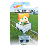 Hot Wheels Minecraft Alex Minecart