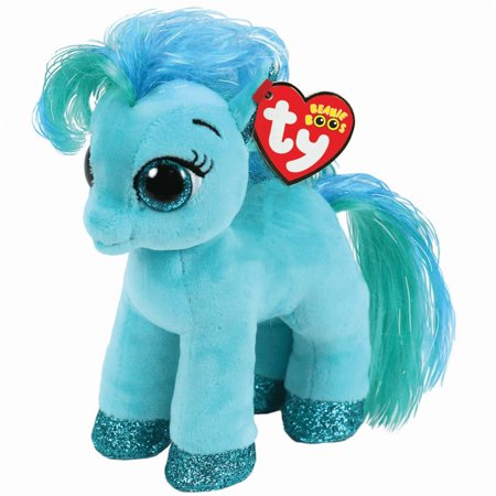 TY Beanie Boos - TOPAZ the Blue Horse (Regular Size - 6 inch)