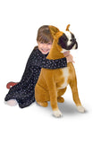 Melissa & Doug Giant Boxer - Lifelike Stuffed Animal Dog