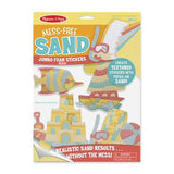 Melissa & Doug Mess-Free Sand Jumbo Foam Stickers, Beach