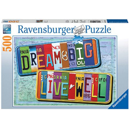 Ravensburger Adult Puzzles 500 pc Puzzles - A License to Life 14213