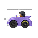 Bundle of 2 |Fisher-Price Little People Wheelies Race Car - (HGP73 & HGP74)