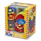 Melissa & Doug Bird House Shape Sorter Soft Baby and Toddler Toy With Handle