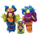Melissa & Doug Make-Your-Own Fuzzy Monster Puppet Kit With Carrying Case (30pc)