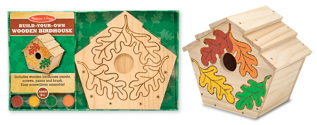 Melissa & Doug Build-Your-Own Wooden Birdhouse 3101