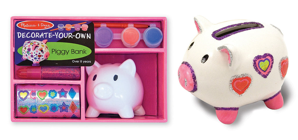 Melissa & Doug Piggy Bank - DYO