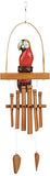 Woodstock Chimes - The ORIGINAL Guaranteed Musically Tuned Chime, Asli Arts Collection, Parrot Bamboo