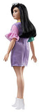 Barbie Fashionistas Doll with Long Brunette Hair Wearing “Unicorn Believer” Dress and Accessories, for 3 to 8 Year Olds