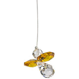 Woodstock Chimes CGTZ Rainbow Makers Suncatchers Crystal Guardian Angel, Topaz [November]