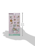 Bundle of 3 |Gund Pusheen Sticker Sheets (Magical Kittens, Meowmaids Mermaid & Stormy's)