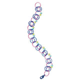 Melissa & Doug Color Link Bracelets: Jewelry Made Easy Series & 1 Scratch Art Mini-Pad Bundle (09472)