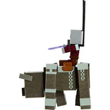 Minecraft Craft-a-Block 2-Pk, Action Figures (Raid Captain & Ravager)