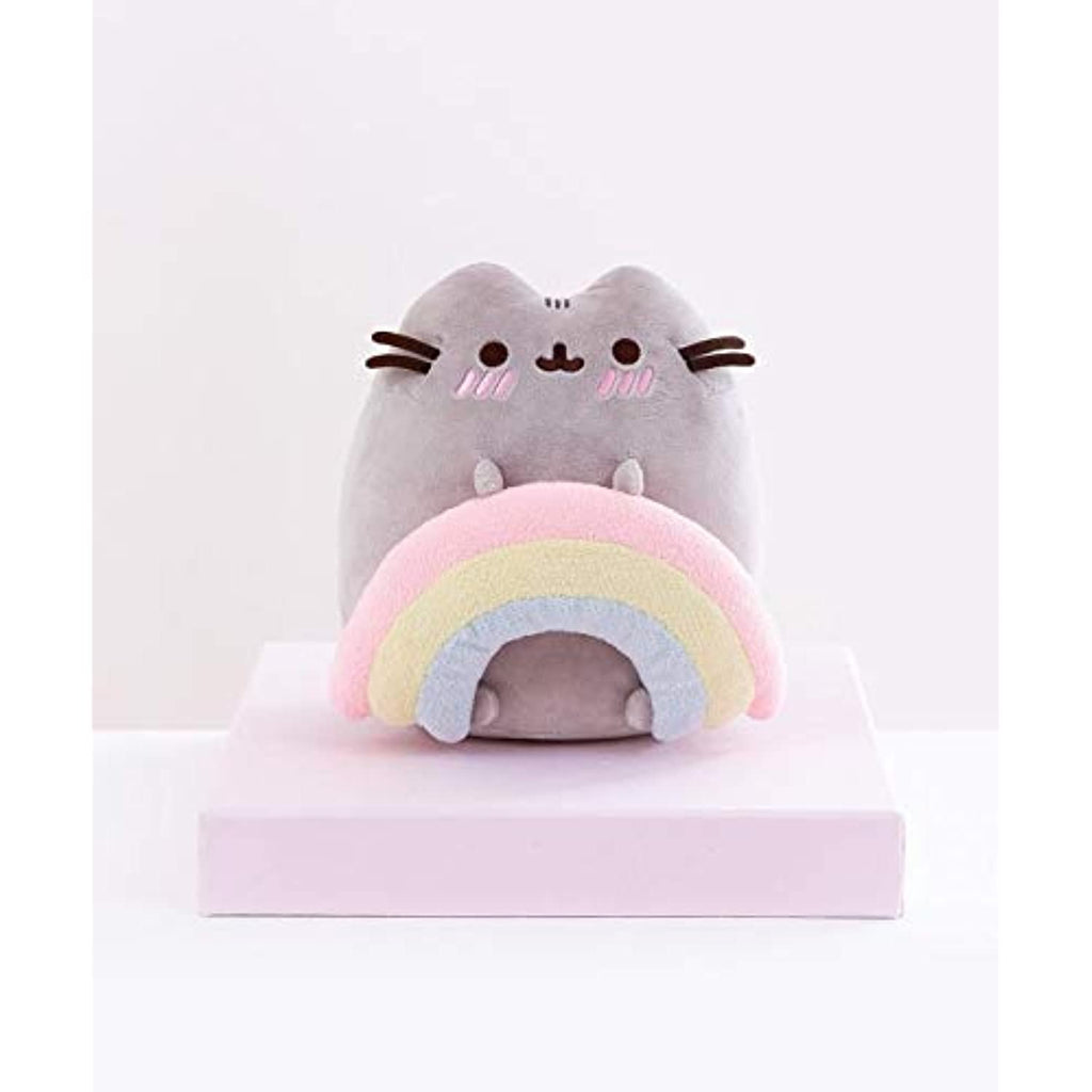 GUND 6058994 Pusheen Rainbow, 9-inch Height