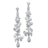 Dramatic Earrings with Cascading Bubbles 3127E