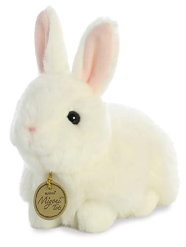 Aurora - Miyoni - 7.5" Angora Bunny White