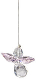 Woodstock Crystal Guardian Angel, October Rose- Rainbow Maker Collection