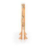 Guidecraft Contemporary Kitchen Helper Stool - Honey: W/Keeper and Non-Slip Mat: Adjustable Height Wooden Baking Tower, Folding Step Stool for Toddlers, Little Kids Learning Furniture