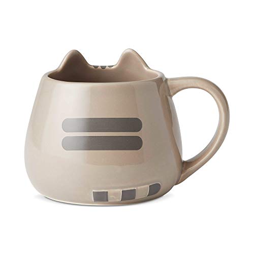 Enesco 6002676 Name is Mud Pusheen Sculpted Mug, 16 oz, Multicolor