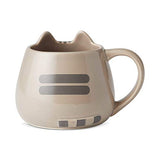 Enesco 6002676 Name is Mud Pusheen Sculpted Mug, 16 oz, Multicolor