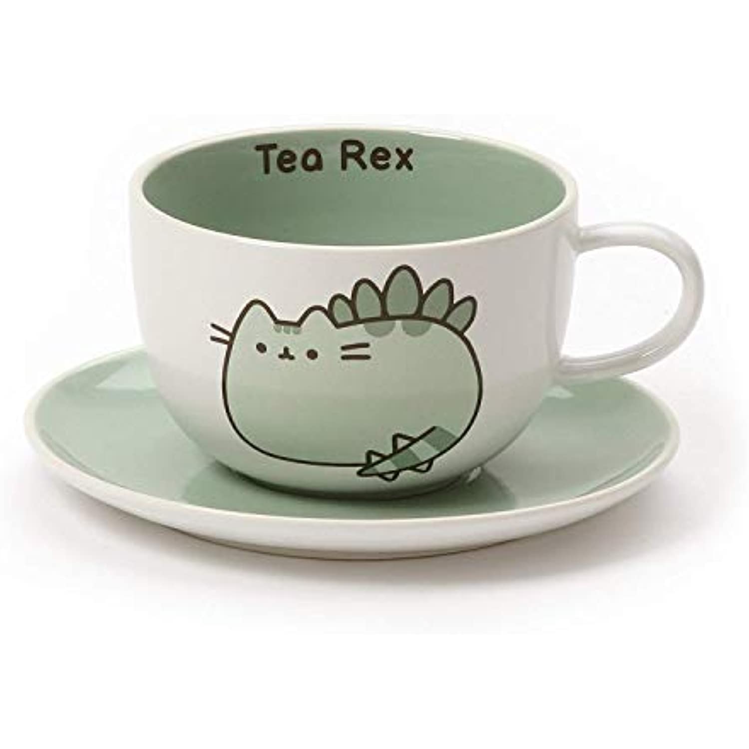 Pusheen Tea Rex Tea Cup and Matching Tea Pot